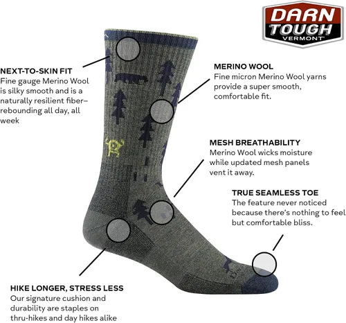 Vista 3 de Darn Tough Men's ABC Boot Cushion