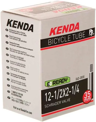 Vista 2 de Kenda Schrader, Tubo, Schrader, Longitud: 1.378 in, 24'', 2.00-2.40 bike-tubes