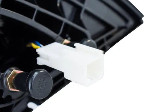Vista 6 de Dependable Direct Espejo de puerta para el lado izquierdo del conductor, sin calefacción, funciona eléctricamente, plegable manual, sin pintar