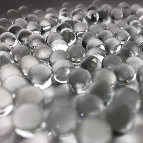 Vista 3 de ECYC Ltd Clear Glass Boiling Beads Solid Glass Marbles for Vase Filler