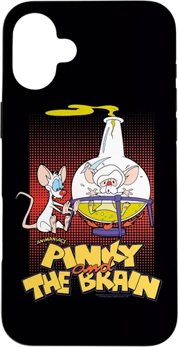 Vista 23 de Pinky and the Brain Lab Flask Case for iPhone 17