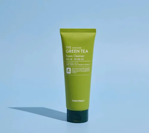 Vista 2 de TONYMOLY The Chok Chok - Limpiador de espuma de té verde