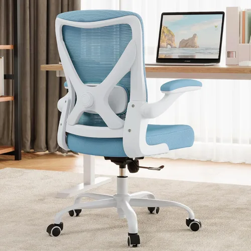 Vista 13 de Ergalithic Silla ergonómica de oficina – Sillas de escritorio de computadora en forma de X cómodas, silla de juegos de malla con respaldo alto