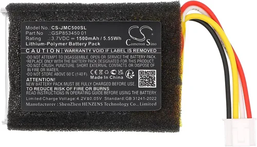 Vista 4 de Cameron Sino Batería de repuesto de 1500 mAh / 5.55 Wh para JBL Clip 5, GSP853450 01