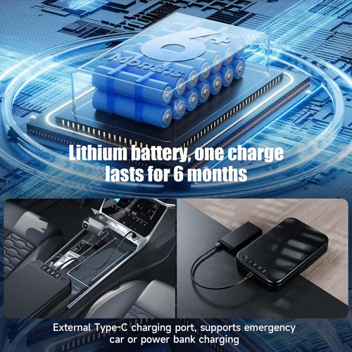 Vista 4 de Caja fuerte para armas, cajas fuertes biométricas para pistola, portátil para pistola de coche, pistola segura con llaves, teclado y control