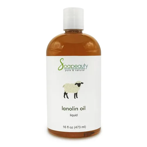 Vista 11 de Soapeauty Aceite de lanolina 100% natural Aceite portador hidratante para piel, labios y cabello Ingrediente para hacer cosméticos y jabón