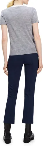 Vista 5 de Theory Camiseta básica de lana para mujer Trim