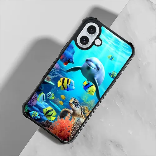 Vista 256 de Funda compatible con iPhone 15, diseño de elefantes africanos, diseño increíble a prueba de golpes, antiarañazos, carcasa trasera de policarbonato
