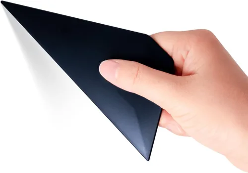 Vista 8 de FOSHIO Pequeñas herramientas de tintado de ventana de escobilla de goma triangular, herramienta de vinilo para envolver el automóvil, para envolver