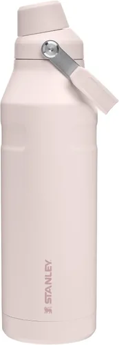 Vista 22 de STANLEY IceFlow Botella de agua de flujo rápido de 24 onzas Tapa con boquilla inclinada Ligera y a prueba de fugas para viajes y deportes Polar