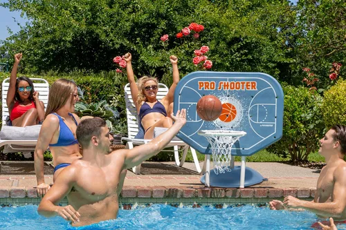 Vista 5 de Poolmaster Pro Shooter - Juego de baloncesto junto a la piscina