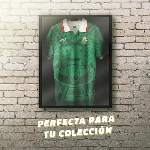 Vista 5 de Camiseta Retro WBC de México 1998 - Camiseta de Fútbol Mexicana