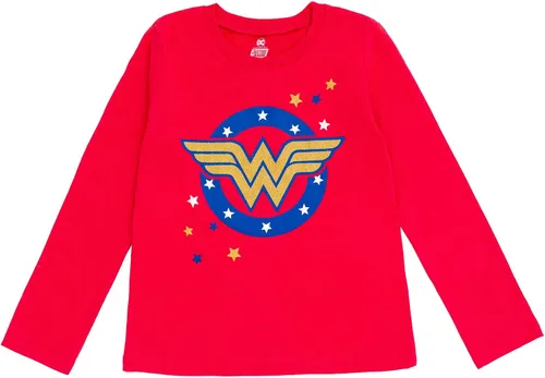 Vista 4 de DC Comics Liga de la Justicia Batman Superman Wonder Woman - Paquete de 3 camisetas de manga larga para niños pequeños y grandes