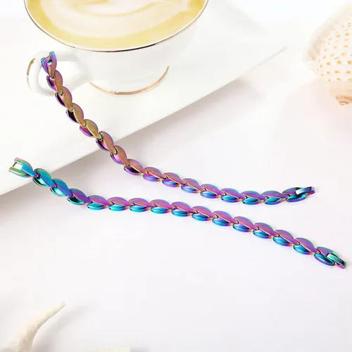 Vista 6 de Pulsera de terapia magnética antiestrés para mujer Joyería para mujer