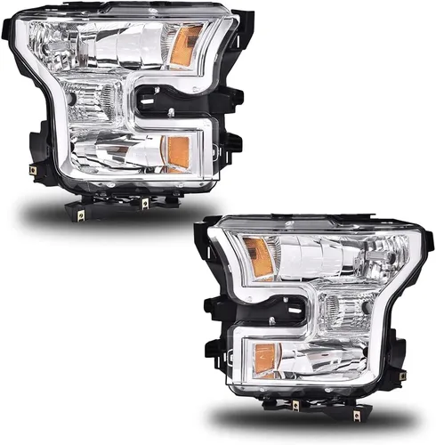 Vista 11 de Par de montaje de faros delanteros PIT66 para Ford F150 2015-2017