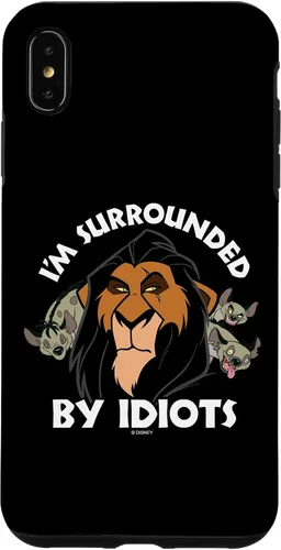 Vista 11 de Funda para iPhone 16 Disney The Lion King Scar I'm Surrounded By Idiots