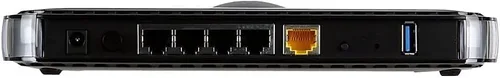 Vista 8 de Router inalámbrico RangeMax (WNR1000 100 NAS (G54/N150)), de Netgear , Negro