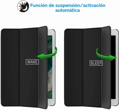 Vista 6 de JETech Funda para iPad Pro 12.9" 2ª/1ª generación (2017/2015), color negro