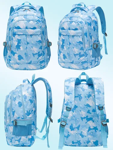 Vista 47 de BLUEFAIRY - Mochilas para niños y niñas, escuela primaria, jardín de niños