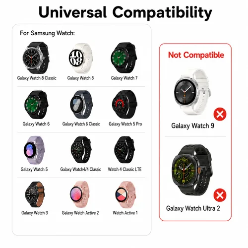 Vista 7 de Cargador de reloj compatible con Samsung Galaxy Watch 8/8 Classic, 7/6/Ultra, 5/5 Pro/4/4/6 Classic/3/Active 2/1, adaptador y cable de carga rápida