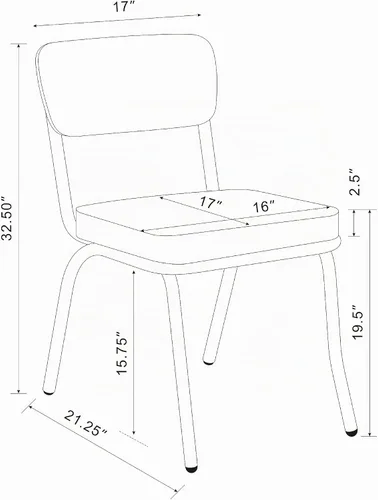 Vista 10 de Coaster 2065-S5R - Juego de mesa retro de piel sintética, 5 piezas, 60 pulgadas, color blanco y rojo