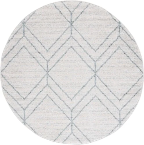 Vista 74 de SAFAVIEH Adirondack Collection - Alfombra decorativa, 2 x 3 pies, color negro y marfil, diseño geométrico moderno, no desprende pelusa y de fácil