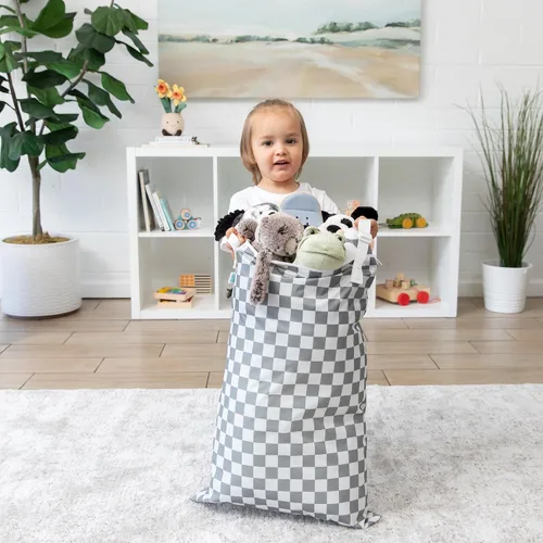 Vista 3 de Bumkins Bolsa Húmeda Colgante Impermeable Grande para Bebé, Lavandería, Ropa Sucia, Viajes, Traje de Baño, Pañales de Tela, Piscina, Toallas