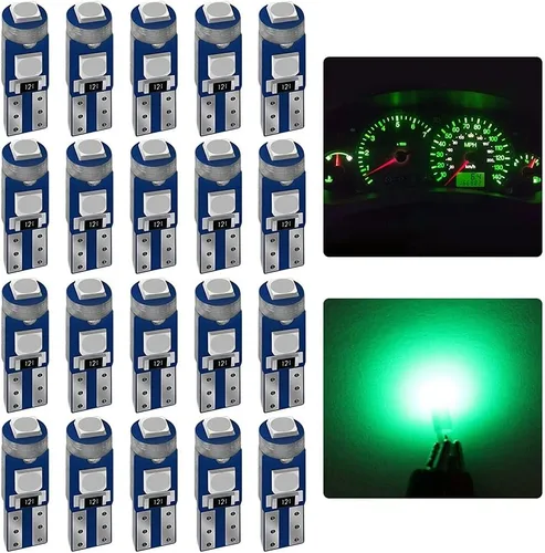 Vista 13 de AUXLIGHT 20 bombillas LED T5 para tablero de instrumentos 3030 chipsets 74 37 27 17 2721 reemplazos para puerta interior cúpula panel