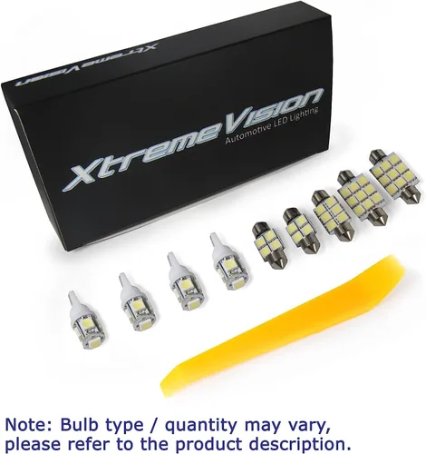 Vista 2 de XtremeVision LED interior para Cadillac Escalade 2007-2014 (16 piezas) kit de LED interior blanco frío + herramienta de instalación