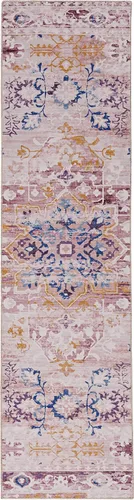 Vista 36 de Linon The Anywhere - Alfombra lavable Wesley marfil/amarillo, 5 x 7 pies Wesley Marfil y Amarillo