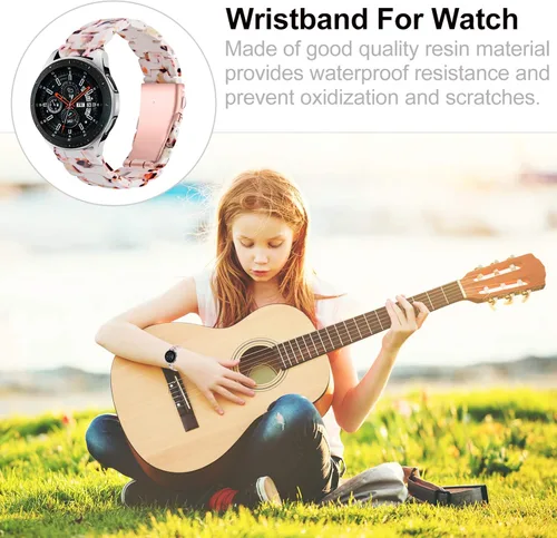 Vista 3 de Hemobllo Correa de reloj deportivo Miss Pulsera inteligente de resina