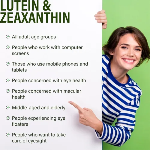 Vista 4 de Ved Luteína 40mg con zeaxantina 2 mg, nueva fórmula de extracto de caléndula microencapsulado, para el mantenimiento de la visión normal, 90