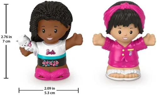 Vista 6 de Fisher-Price Barbie celebra conmigo figura de juguete