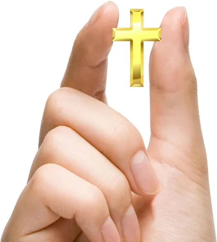 Vista 4 de 122450100 Pcs Mini Small Gold Cross Lapel Pins (1 in) For Men Women Religious