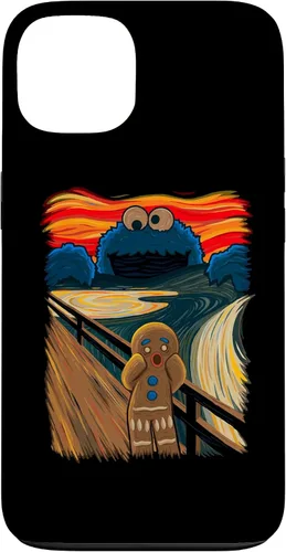 Vista 7 de Cookie Muncher The Scream Munch Monster Joke Funda para iPhone 17