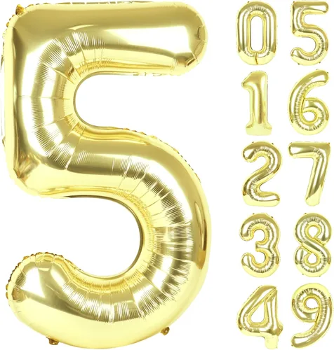 Vista 73 de Globo negro de 40 pulgadas con números del 0 al 9 (cero-nueve), globo de cumpleaños de gran tamaño, globo de helio de aluminio con números grandes