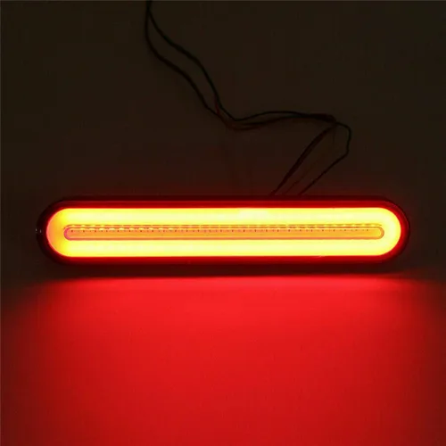 Vista 9 de Paquete de 2 barras de luces traseras LED de 9 pulgadas para remolque + parada de freno + conjunto de luces de señal de giro e identificación, tira
