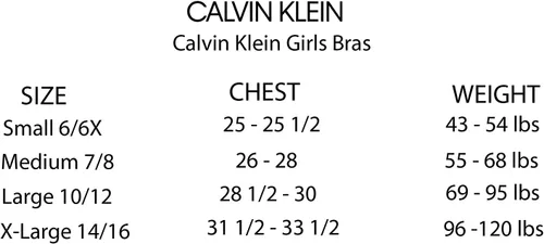 Vista 5 de Calvin Klein Girls' Modern Cotton Bralette, Singles and Multipack
