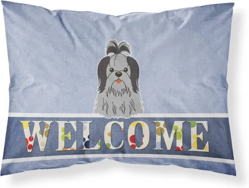 Vista 131 de Caroline's Treasures BB2515PILLOWCASE Between Friends Appenzeller Sennenhund - Funda de almohada de tela estándar, ligera, súper suave, fácil