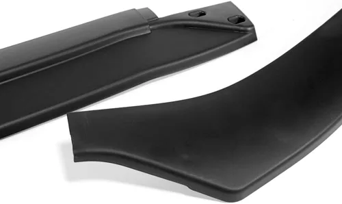 Vista 3 de Q1-TECH, borde de parachoques delantero compatible con Mercedes-Benz Clase C W206 C43 / C300 2022-2025, alerón de parachoques delantero, kit