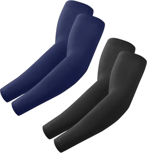 Vista 10 de ROXUN Mangas de brazo, compresión deportiva de protección solar UV refrescante para hombres/mujeres