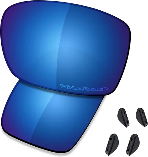 Vista 10 de SAUCER Lentes de repuesto prémium para gafas de sol Oakley Turbine OO9263 polarizado oro de 24 quilates