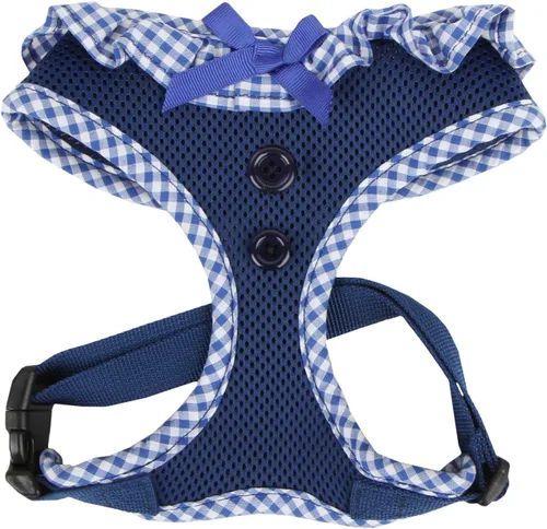 Vista 5 de Arnés Puppia Authentic Vivien para mascota, XS, Negro