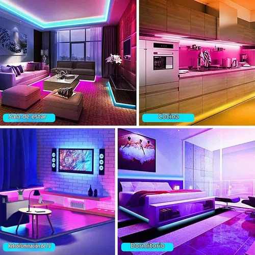 Vista 6 de Control remoto para tira de luces LED de un solo color y letrero de neón, controlador de luz LED regulable de 12-24 V CC con modo de efecto dinámico