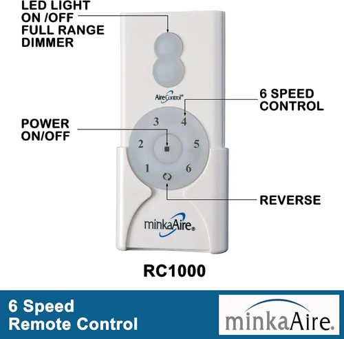 Vista 5 de Minka Aire F754L-CL Java Xtreme Ventilador de techo para exteriores de 84 pulgadas con luces LED y control remoto, carbón