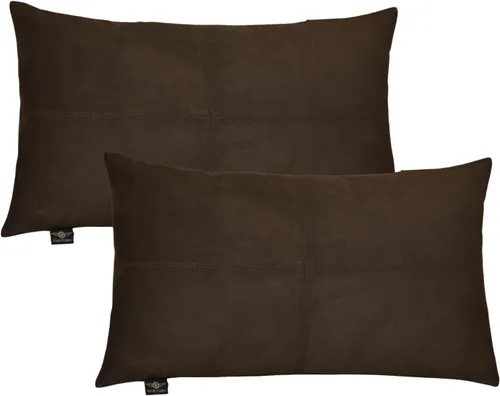 Vista 16 de Funda de almohada de piel de cordero Sued - Funda de cojín para sofá, fundas rectangulares decorativas para sala de estar y dormitorio, 10 x 18