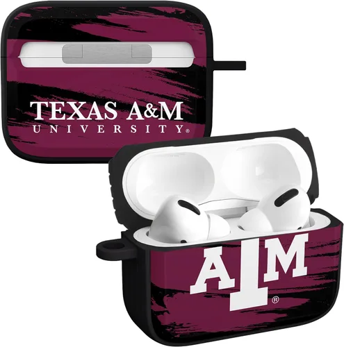 Vista 8 de Texas A&M Aggies HDX - Funda compatible con Apple AirPods Pro 1 y 2 (clásico)