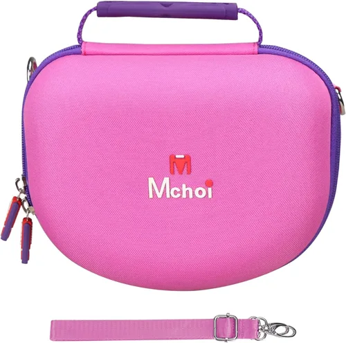 Vista 6 de Mchoi Funda rígida adecuada para Riwbox CT-7 Rosa/para Jack CT-7S Cat Green 3.5mm/para iClever IC-HS01 Bluetooth Auriculares inalámbricos sobre