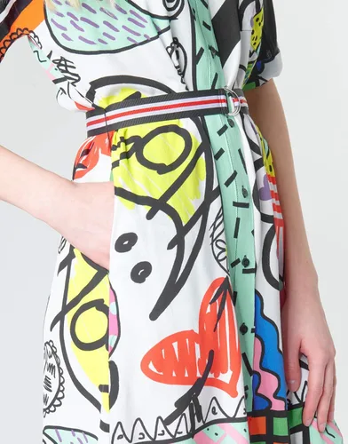 Vista 5 de Desigual Arty - Vestido de camisa multicolor