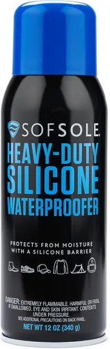 Vista 2 de Sof Sole Spray impermeable de silicona para botas, tiendas de campaña y equipo al aire libre, 12 onzas, Negro